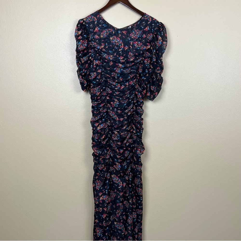 Free People Dress Floral Briella Midi - Picture 3 of 9